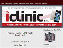 Tablet Screenshot of iclinicstore.com